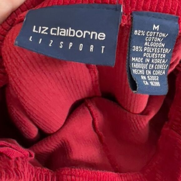 Vintage Liz Claiborne Ribbed Velour Pants - Picture 5 of 5